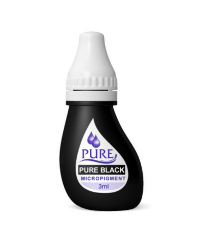 3 ML Pure Black pigment 6 pcs/ box Brow & Eyeliner Color