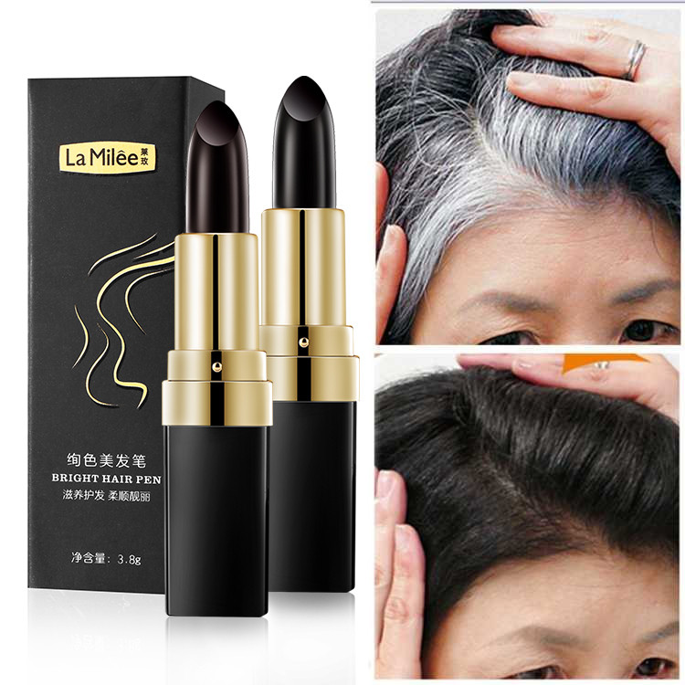 Cover Your Gray Instant Hair Color Touch Up Stick - 6 Pack In Black