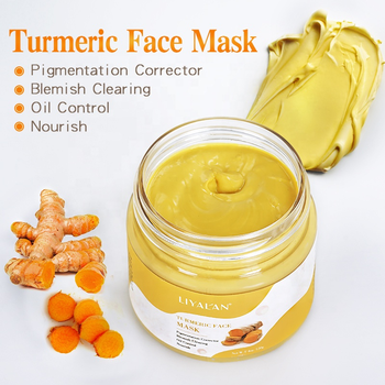 Turmeric Face Mask Pigmentation Correction and Blemish Clearing