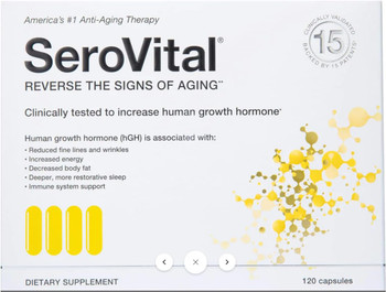 Sero-Vital Renewal Complex - Reverse The Signs of Aging - Clinically Tested to Increase Human Growth Hormone 45 Days supplies