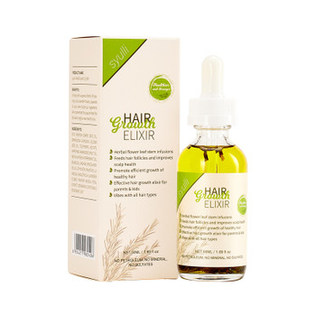 Natural Vegan Hair Growth Oil – Rosemary & Castor Oil for Men, Women & Babies