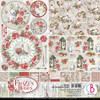 Ciao Bella Double-Sided Scrapbooking Paper Pack 12X12 Frozen Roses