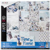 Ciao Bella Double-Sided Scrapbooking  Paper Pack 12X12 Time For Home