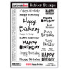 Darkroom Door Rubber Stamp Set - Happy Birthday