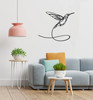 Lasercut Acrylic Wall Art - Hummingbird