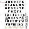 Craft Transfer Sheet A4 - Alphas & Numerics