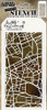 Tim Holtz Stampers Anonymous - Metropolis Stencil