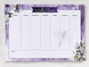 Morning Dew A4 Weekly Planner Landscape