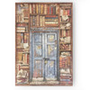 A4 Rice paper packed - Vintage Library Door Stamperia