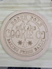 MDF Milk and Cookies Sign with removeable Base Plate - BLANK