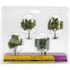 set of 4 Deciduous trees