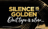 Silence is Golden. Duct tape is silver... Fridge Magnet