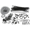 Cousin Jewelry Basics Metal Findings 145/Pkg Black Starter Pack