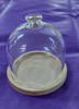 Tiny Glass Dome with glass handle