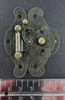 Ornate Lock Antique Gold