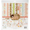 Echo Park Baby Girl Collection Scrapbooking Paper Pad Kit 12"X12"