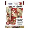 3Quarter Designs Holly Jolly Tuck 'n' Play Cards