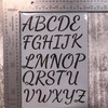 Imagine If Stencil - Capital Alphabet