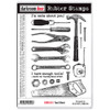 Darkroom Door Rubber Stamp Set - Tool Shed