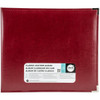 We R Memory Keepers Scrapbooking Leather Album Red 12x12