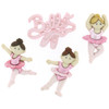 Dress It Up Ballerinas Buttons