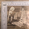 Silver Fern, Koru Set -Chipboard