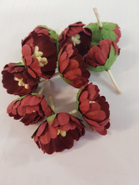 Imagine If Paper Flowers Ranunculus Deep Red