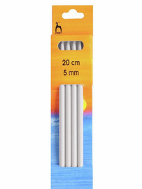 Pony Aluminum Double Point Needles  20cm  5.0mm