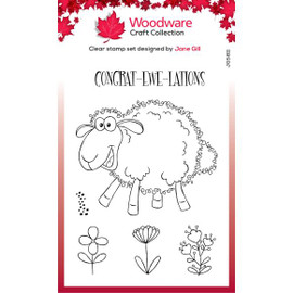 Woodware Clear Stamp Sadie The sheep