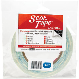 Scor Tape 1/4 25m Double Sided