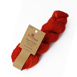 Hand Dyed Wool Merino DK Strawberry Fieldsv