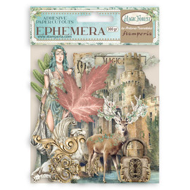 Stamperia Ephemera Adhesive Paper Cut Outs Magic Forest