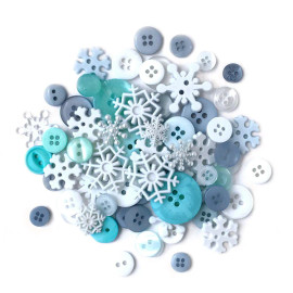 Snowflakes Value Pack Buttons Galore and More