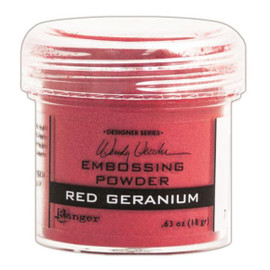 Wendy Vecchi Embossing Powder Red Geranium