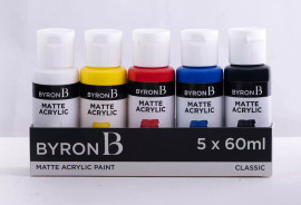 Jasart Byron Matte Acrylic Paint 59ml Sets Classic