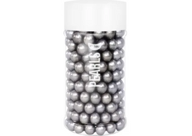 GoBake Sugar Pearls 7mm Pearl Silver - 80g