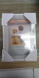 Frankie & Me Picture Frame Standing 6x4 White Window