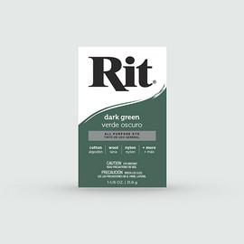 Rit Fabric Powder Dye - Dark Green