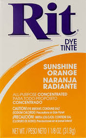 Rit Fabric Powder Dye - Sunshine Orange