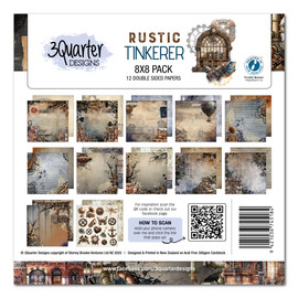 3 Quarter Designs Rustic Tinkerer 8x8 Collection