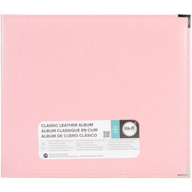 We R Memory Keepers Scrapbooking Leather Album Pretty Pink 12x12