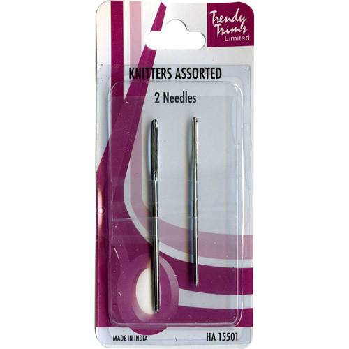 Trendy Trims Knitters Assorted 2x Needles