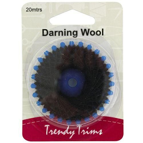 Trendy Trims Darning Wool 20mtrs DARK BLUE