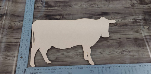 Cow Large MDF Cutout 210mm x 330mm