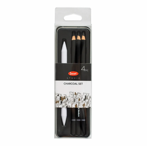 Jasart Studio Charcoal Set 4pc