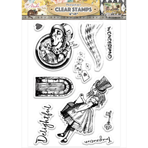 Asuka Studio Clear Stamps- Wonderland