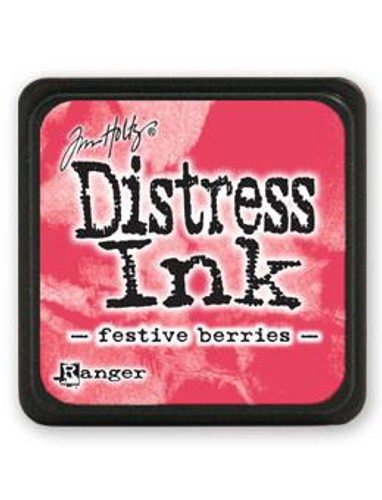 Tim Holtz distress mini ink pad -  festive Berries