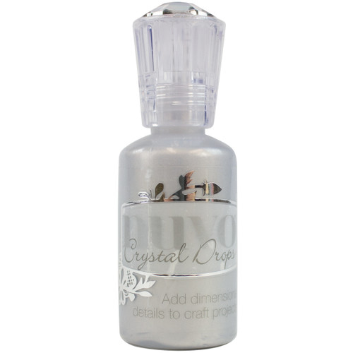 Nuvo Glitter Drops 1.1oz - Silver Lining