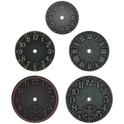 Tim Holtz Ideaology Clock Face Time Pieces