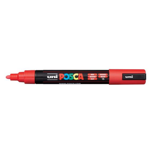 Uni-Paint Posca Paint Marker Pen - 1.8-2.5mm Red